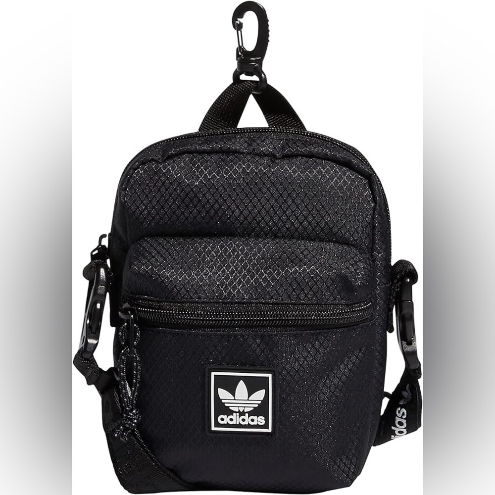NWT Adidas Festival 2.0 Black Crossbody Bag